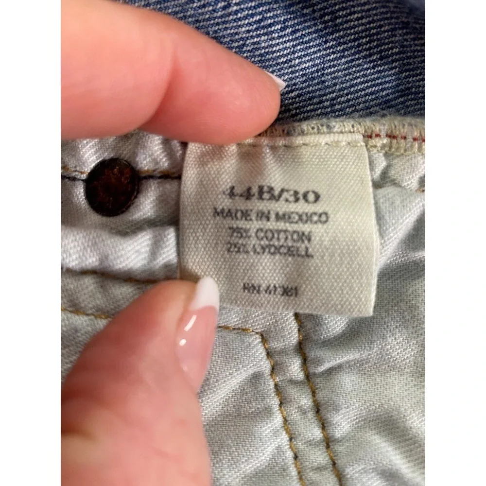 Polo Ralph Lauren Men's Blue Size 44Bx30 Hampton Relaxed Straight Jeans‎ Preppy
